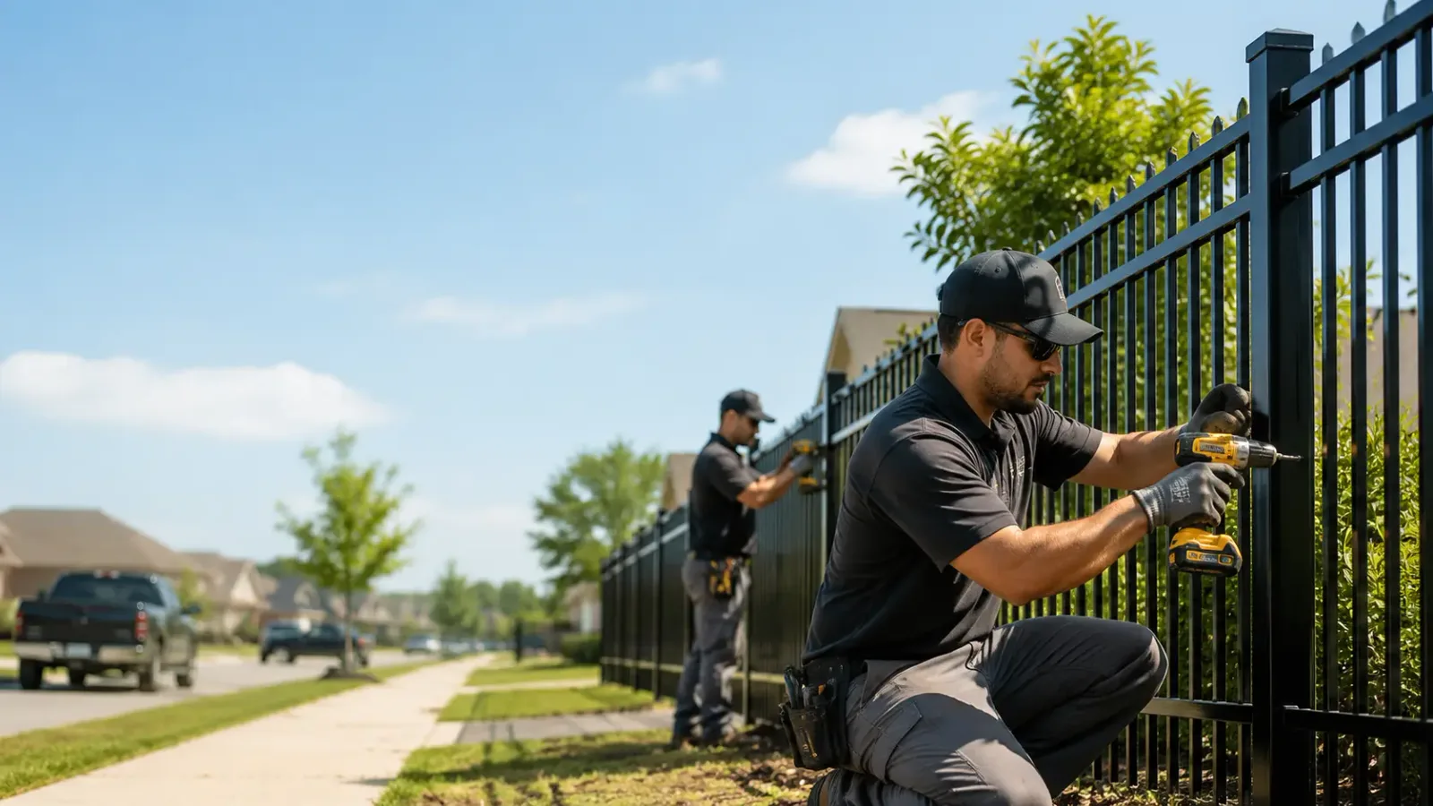 Metal Fence Installation in Mongo, IN
